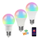Bulbo multicolor de Smart WIFI RGB LED del ABS con DC remoto 6V 10W